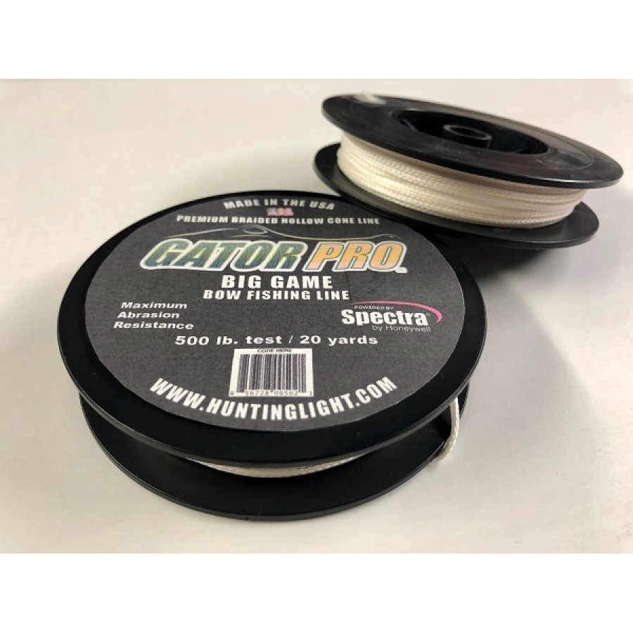 500 lb. Test Braided Spectra Gator/Bowfishing Line *also Great for LEADERS*