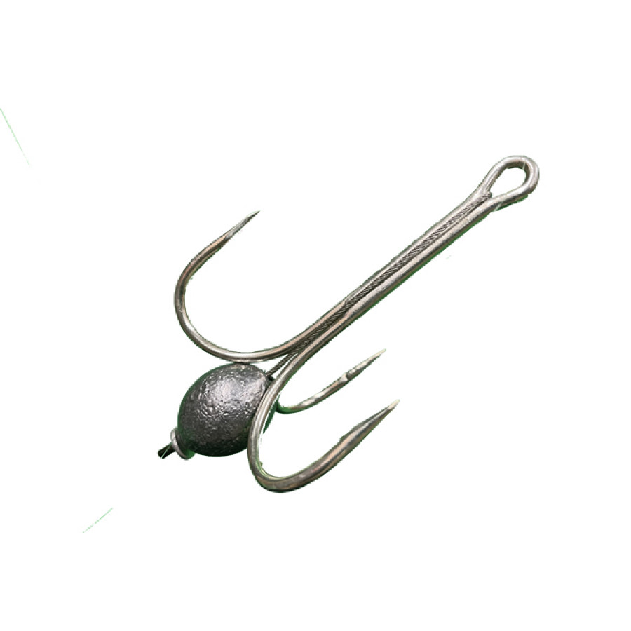 12/0 - FORGED - Barbless - 2x STRONG - Bottom Weighted - FULL OPEN BITE -  Snatch Hooks - EXTRA STRONG - SUPER